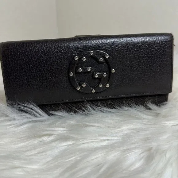 💯Authentic Gucci Soho Long Wallet🍀 - Picture 7 of 17